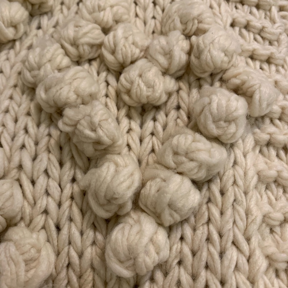 Nwot Knit Your Love Cardigan - Ivory Small View 3